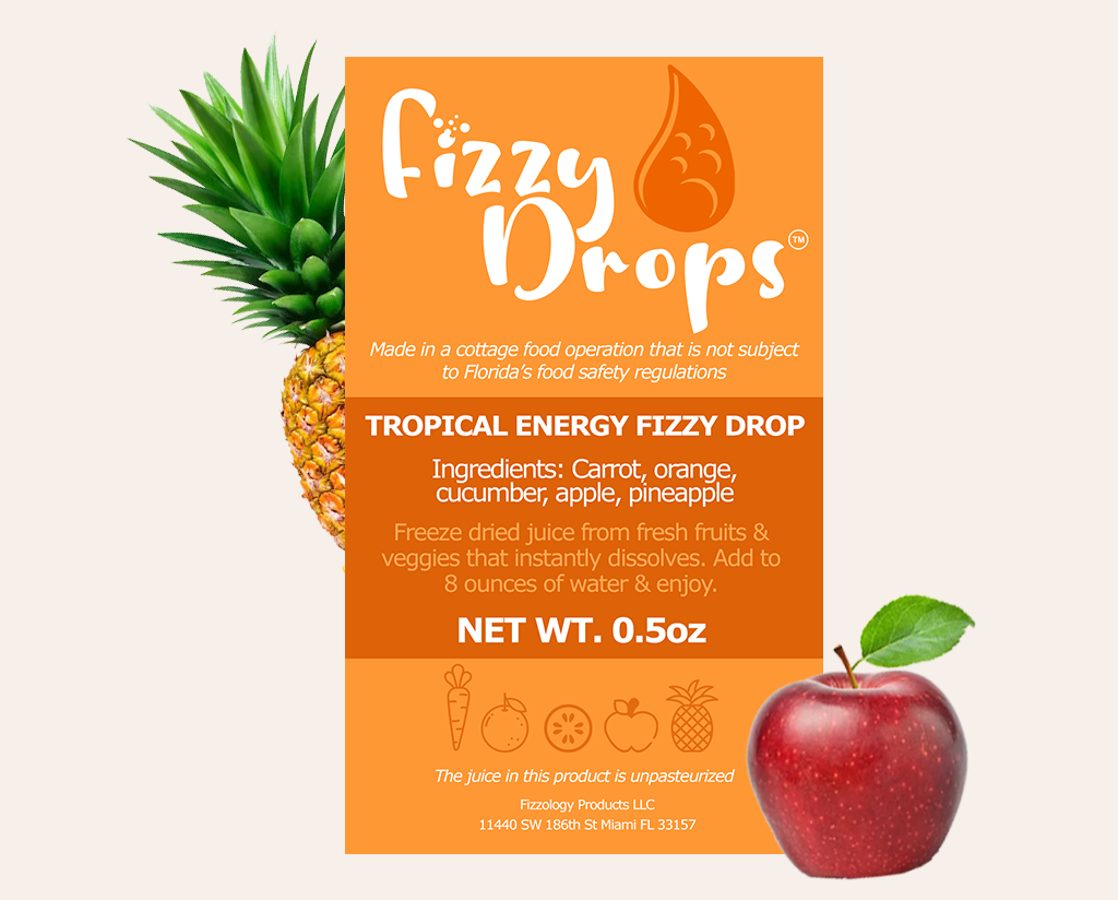 Tropical Energy Fizzy Drop